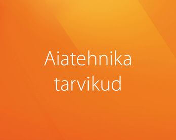 Aiatehnika tarvikud