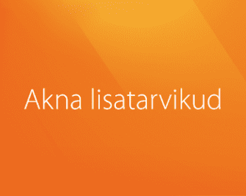 Akna lisatarvikud