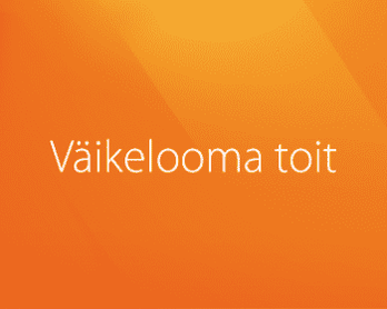 Väikelooma toit