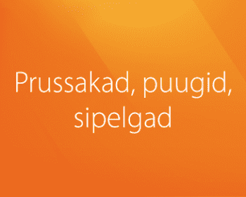 Prussakad, puugid, sipelgad