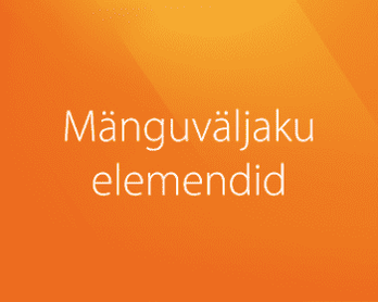 Mänguväljaku elemendid