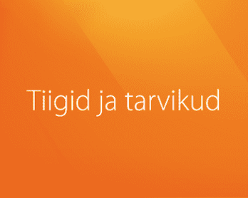 Tiigid ja tarvikud