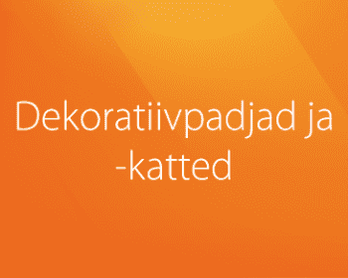 Dekoratiivpadjad ja -katted