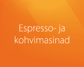 Espresso- ja kohvimasinad