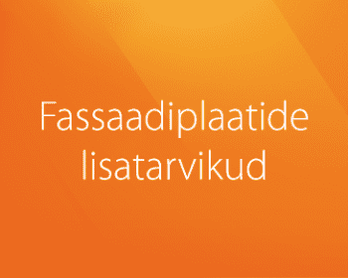 Fassaadiplaatide lisatarvikud