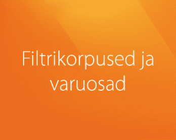 Filtrikorpused ja varuosad