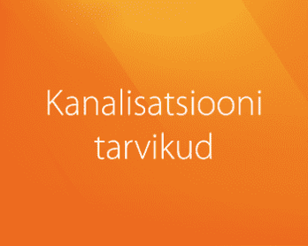 Kanalisatsiooni tarvikud