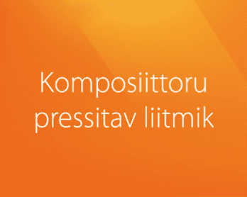 Komposiittoru pressitav liitmik