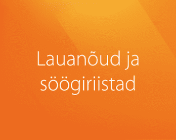 Lauanõud ja söögiriistad