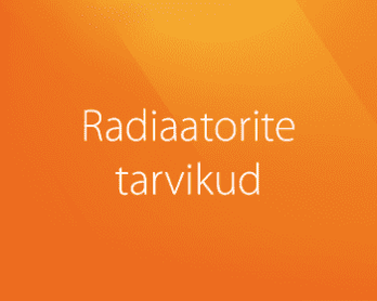 Radiaatorite tarvikud