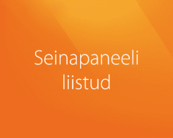 Seinapaneelide liistud