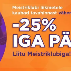 Uus Bauhofi püsikliendiprogramm - iga päev -25%!