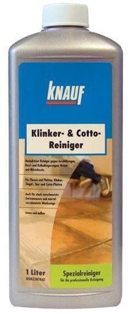 PUHASTUSVAHEND KLINKER- UND COTTO-REINIGER PUHASTUSAINE 1L