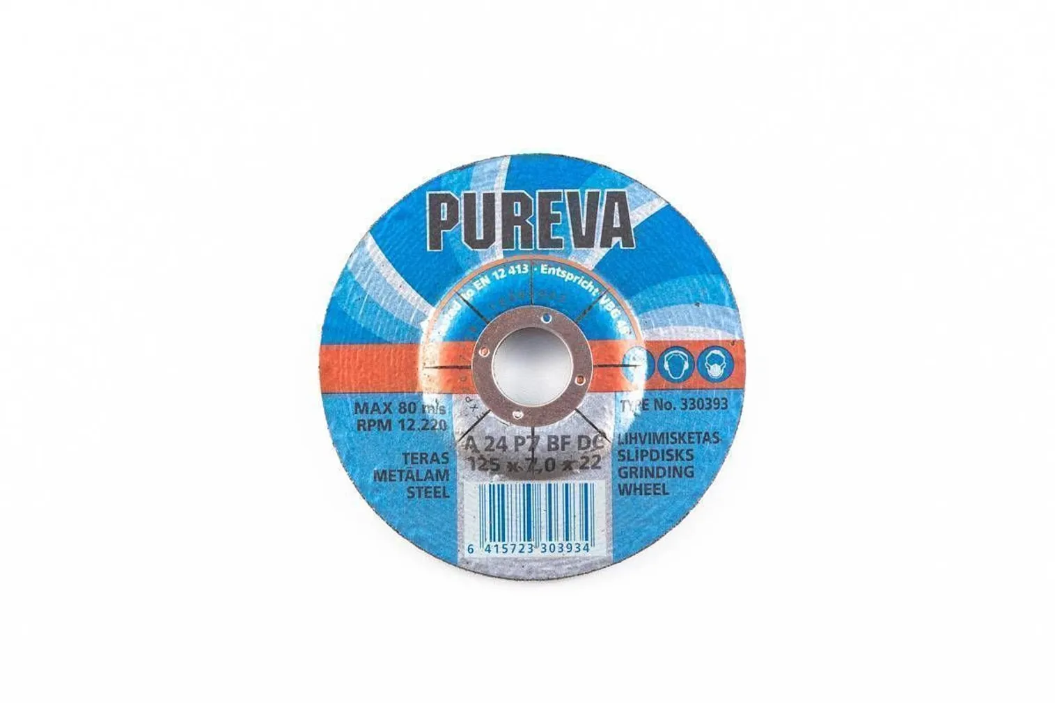 LIHVKETAS 125X7,0X22 METALL PUREVA
