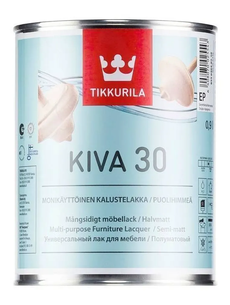 LAKK KIVA MÖÖBLILAKK 0,9L POOLMATT