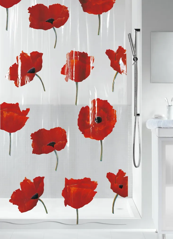 DUŠIKARDIN SPIRELLA 180X200CM A-1042344 POPPY PEVA