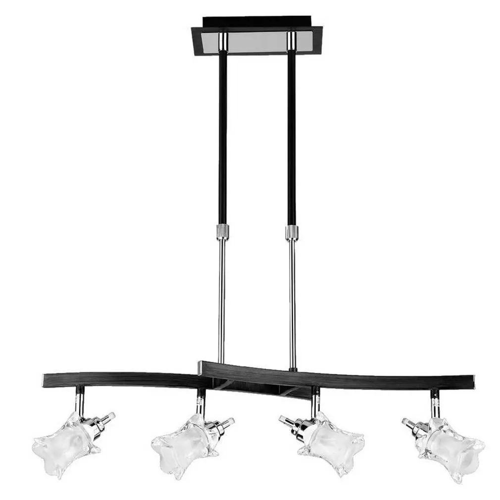 LAELAMP SPARTA 4-NE 40W G9 PRUUN/KROOM