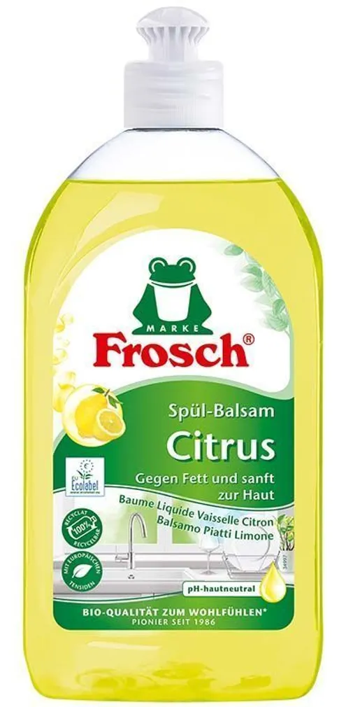 NÕUDEPESUPALSAM FROSCH SIDRUNIGA 500ML