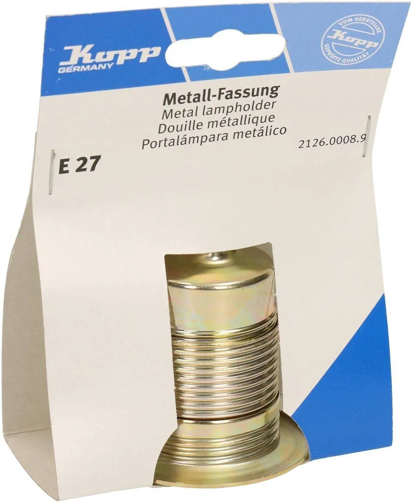 VALG.PESA E27 METALL KRAEGA KOPP