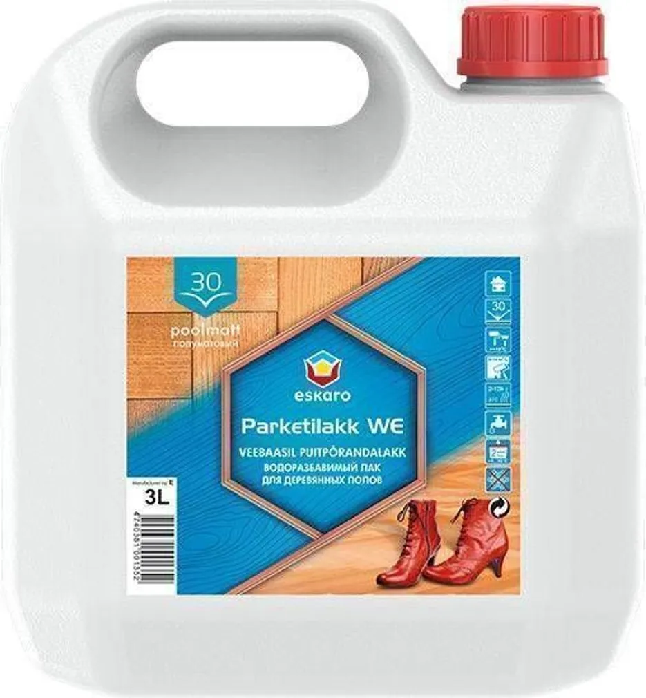 LAKK PARKETI WE 3L POOLMATT VEEPÕHINE