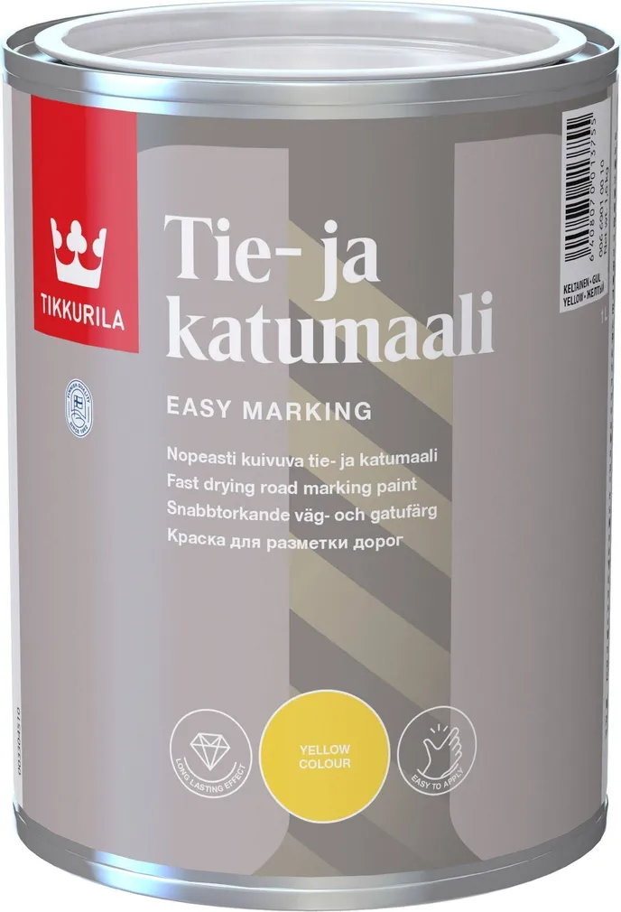 TEEKATTEMÄRGISTUSVÄRV TIKKURILA 1L KOLLANE