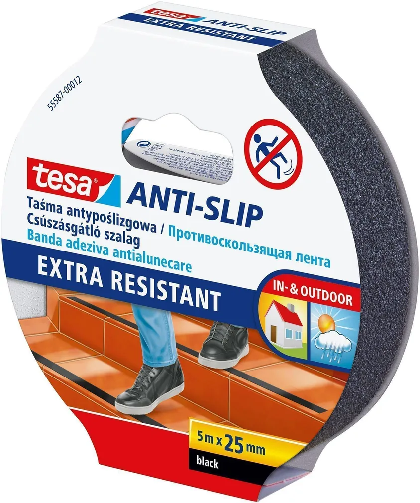 TEIP LIBISEMIST TAKISTAV 5 M X 25 MM MUST
