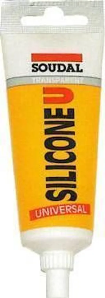 UNIVERSAALSILIKOON SOUDAL U 80ML LÄBIPAISTEV