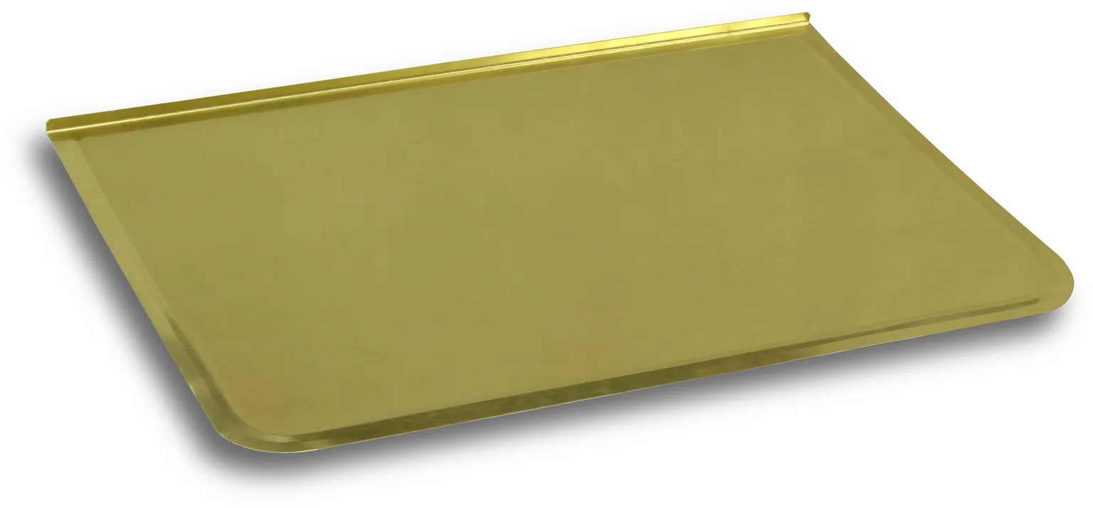 KAMINAPLEKK 400X800MM MESSING