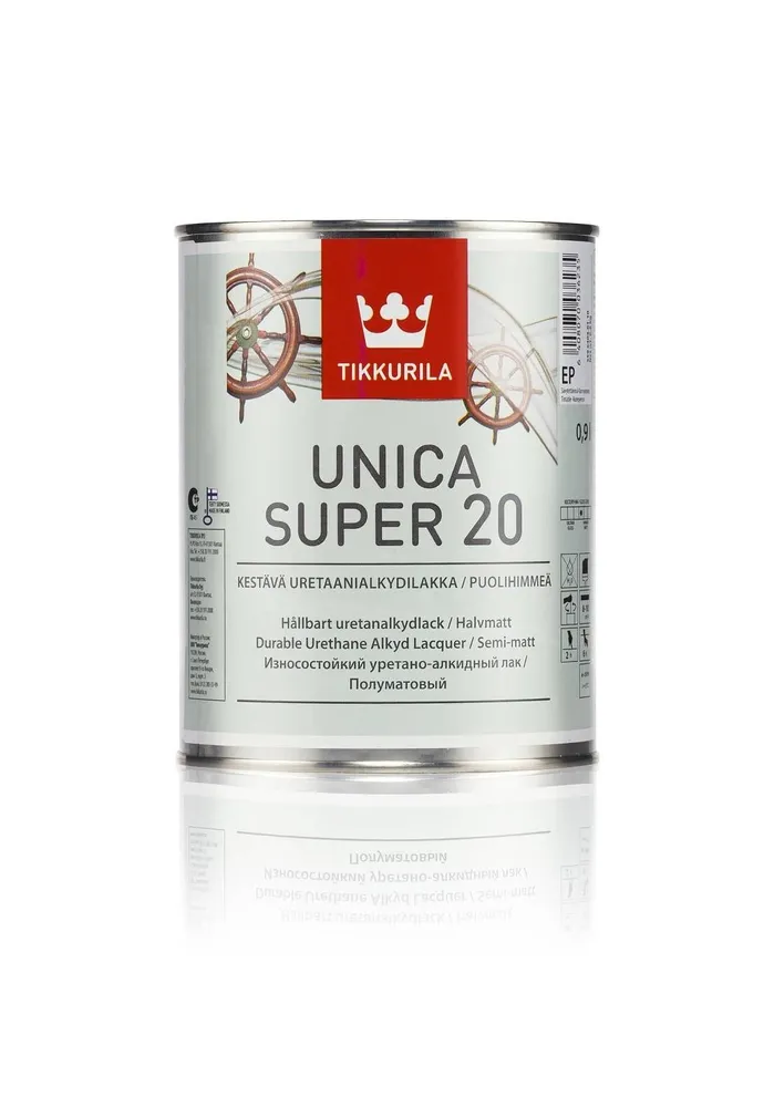LAKK UNICA SUPER 0,9L POOLMATT SISE/VÄLIS