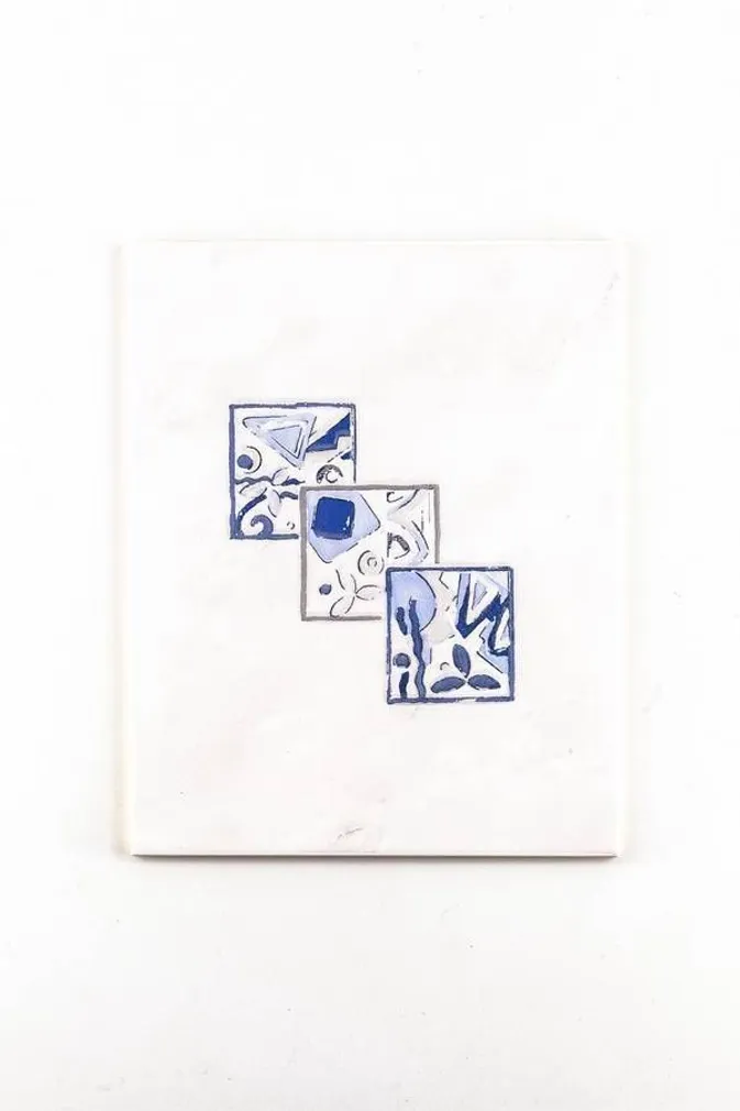 KERAAMILINE DEKOORPLAAT 20X25 LUCIE GREY