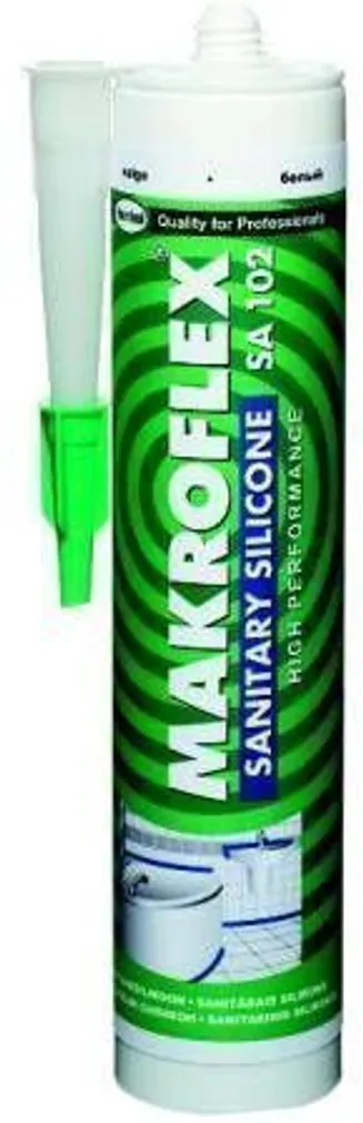 SANITAARSILIKOON MAKROFLEX SA 102 MUST 300ML