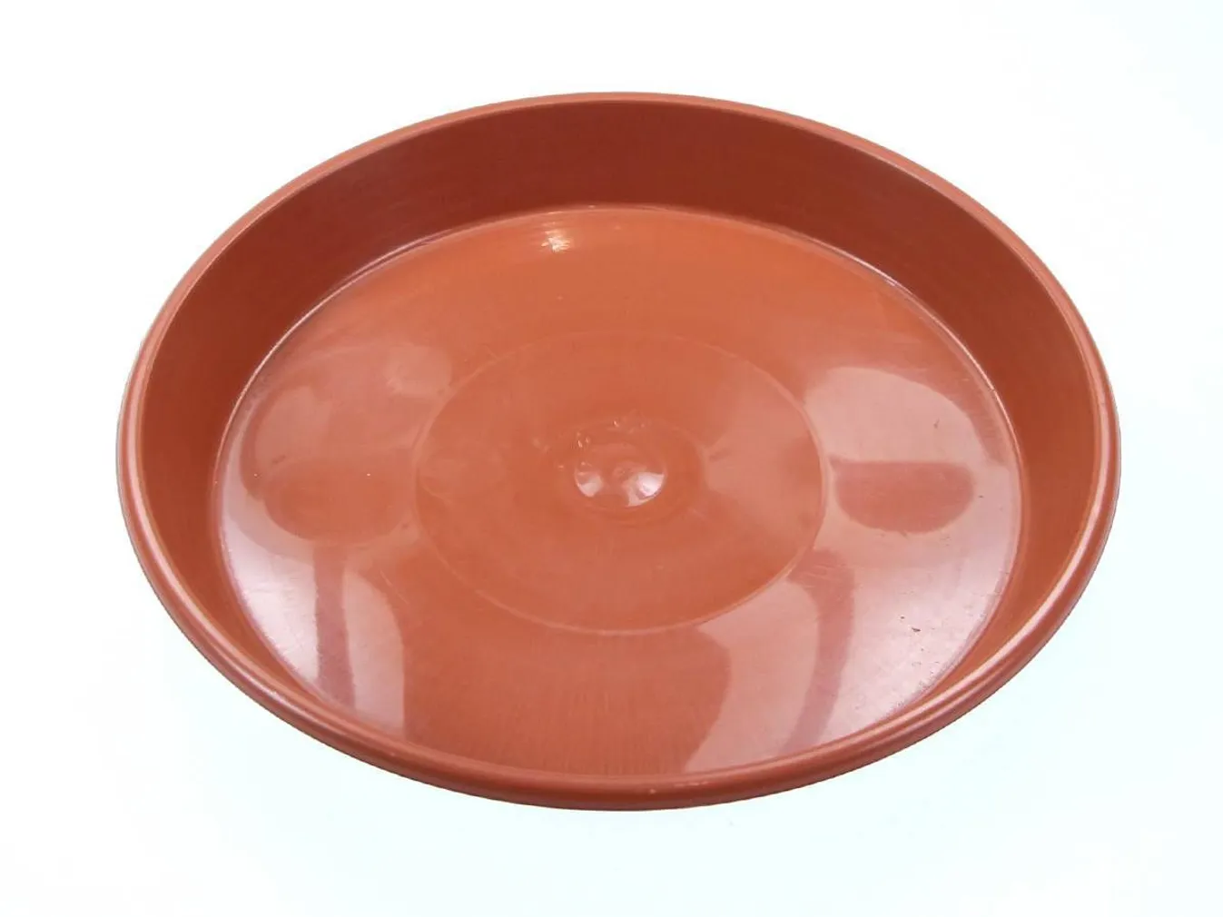 LILLEPOTI ALUS FORM PLASTIC 22CM TERRAKOTA