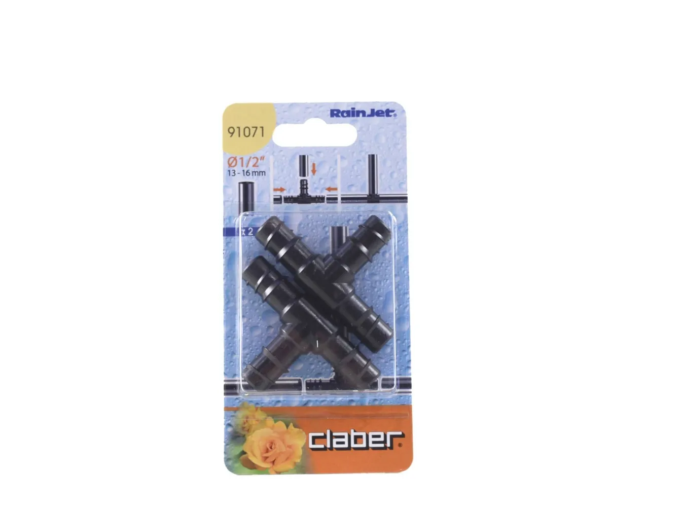 KOLMIK 1/2" TORULE CLABER 2TK PAKIS