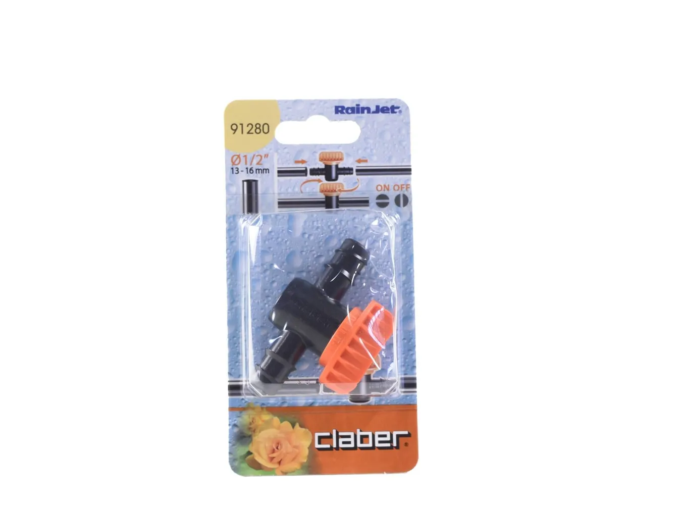 TORU SULGKLAPP CLABER 1/2"