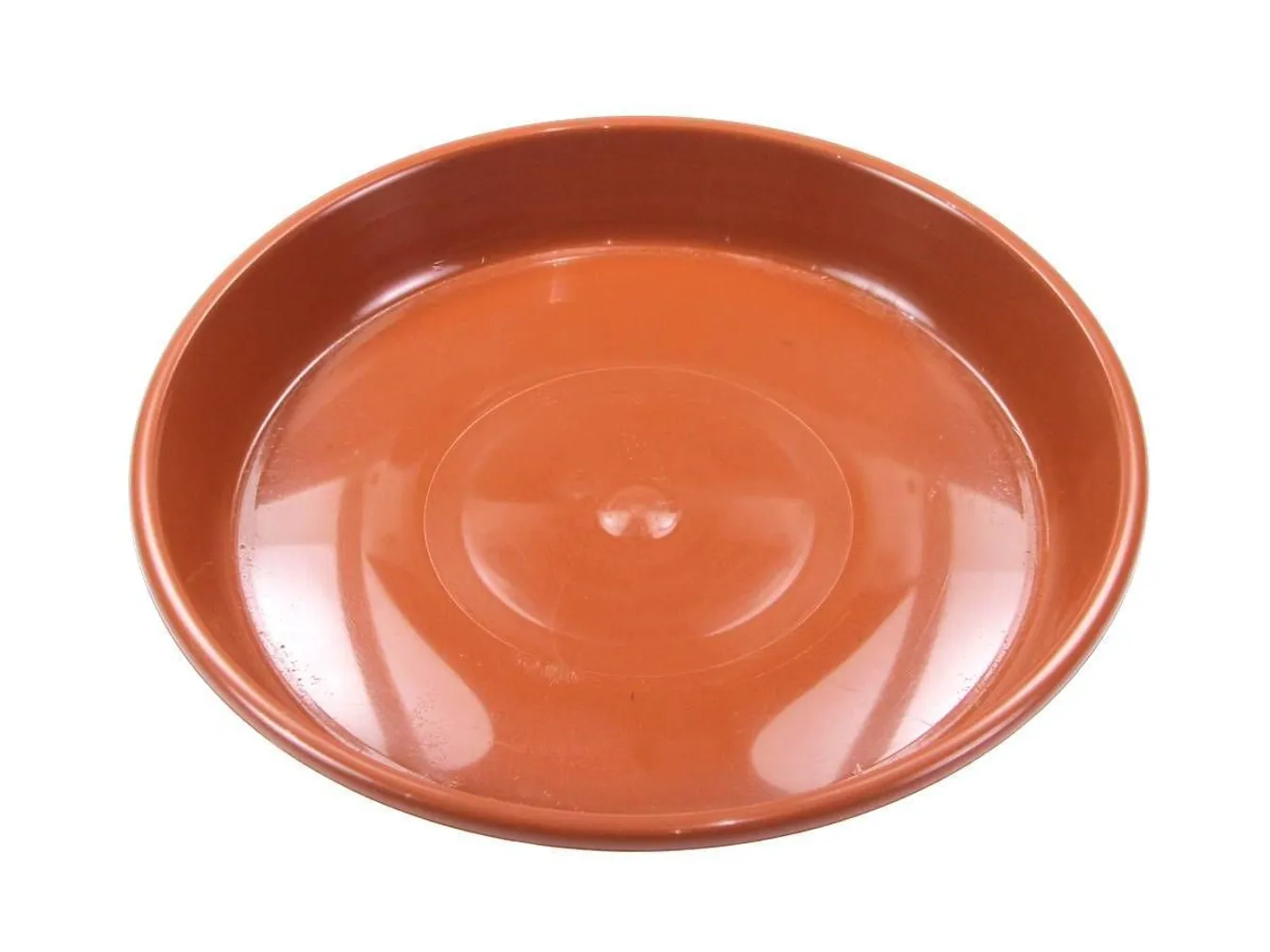 LILLEPOTI ALUS FORM PLASTIC 18CM TERRAKOTA