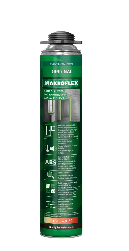 MONTAAZIVAHT MAKROFLEX PRO 1000/750ML