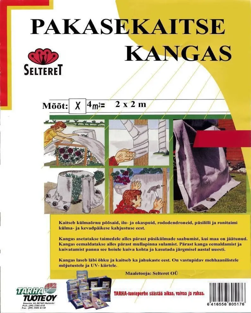 KÜLMAKATTEKANGAS 2X2M