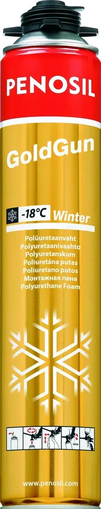 MONTAAZIVAHT PENOSIL GOLDGUN TALVINE 750ML