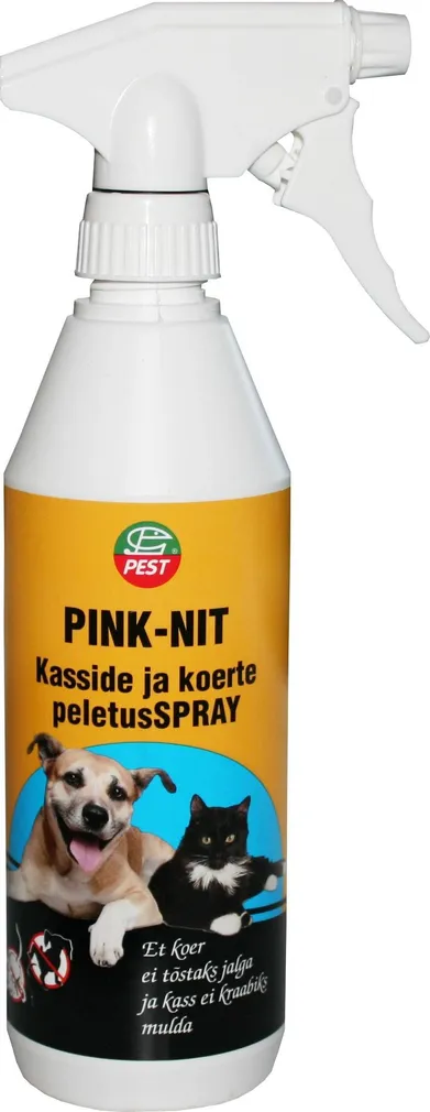 KOERTE-KASSIDE PELETUSEKS SPRAY PINK-NIT 500ML
