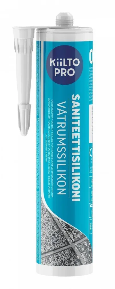 SANITAARSILIKOON KESTOSIL 10 VALGE 310ML