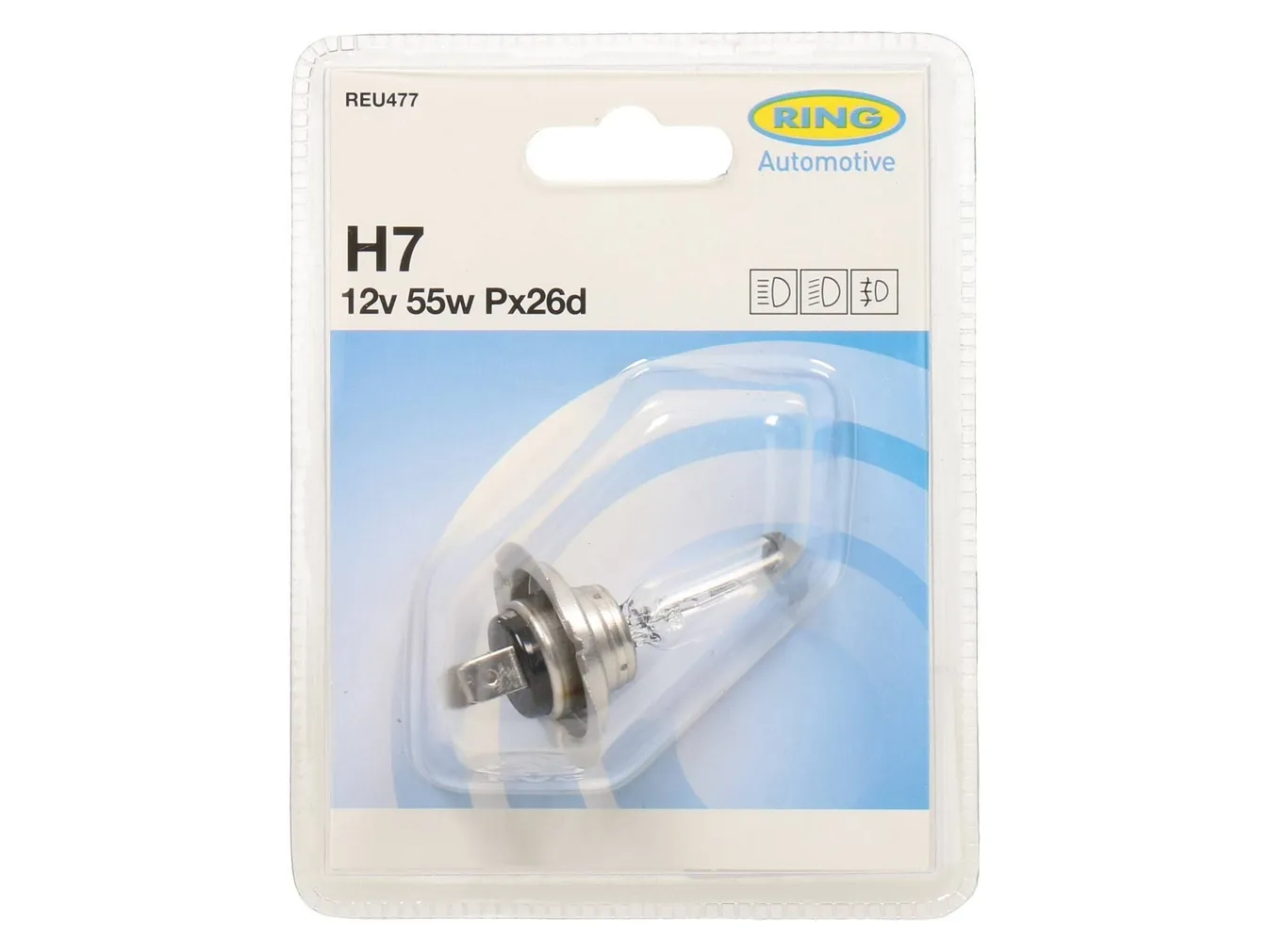 AUTOPIRN 12V 55W H7 BLISTER RING