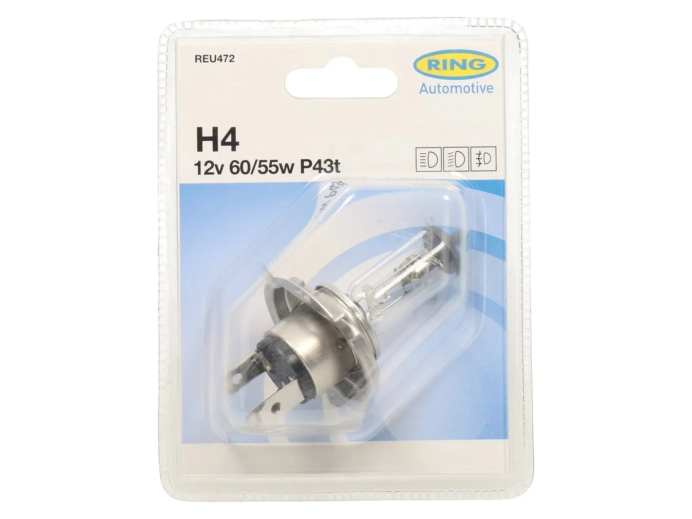 AUTOPIRN 12V 60/55W H4 BLISTER RING