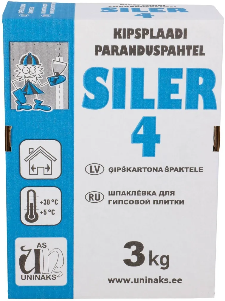 PAHTEL UNINAKS SILER-4 3KG SISERUUMIDESSE