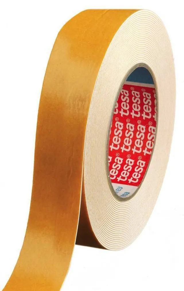 TEIP KAHEPOOLNE 19MM X 25M, VALGE