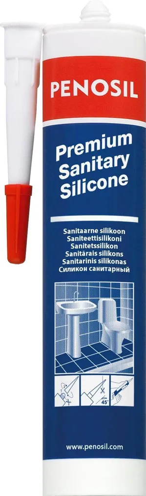 SANITAARSILIKOON PENOSIL PREMIUM SANITARY 310ML VALGE