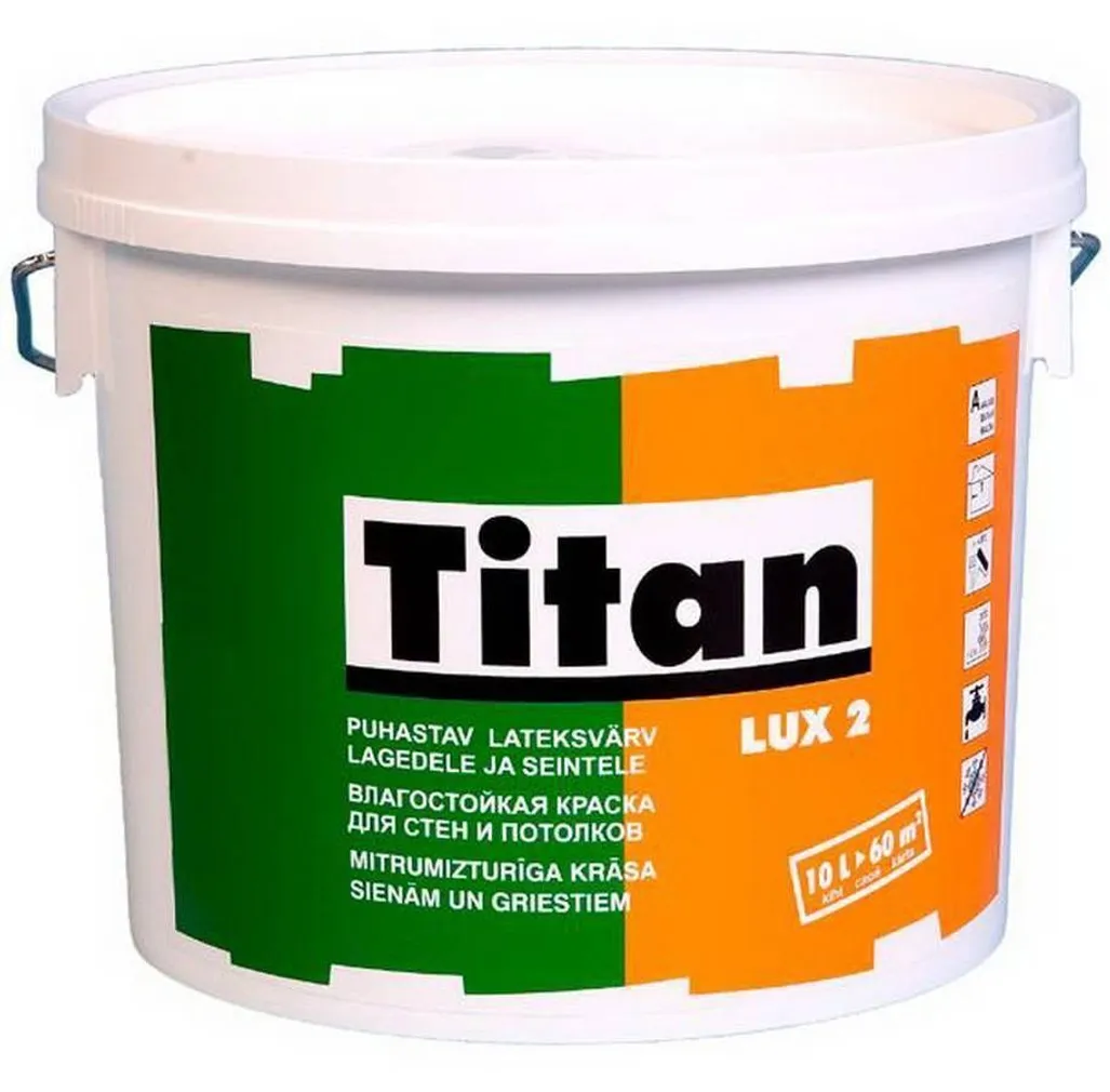 VÄRV TITAN LUX-2 10L MATT LATEKS