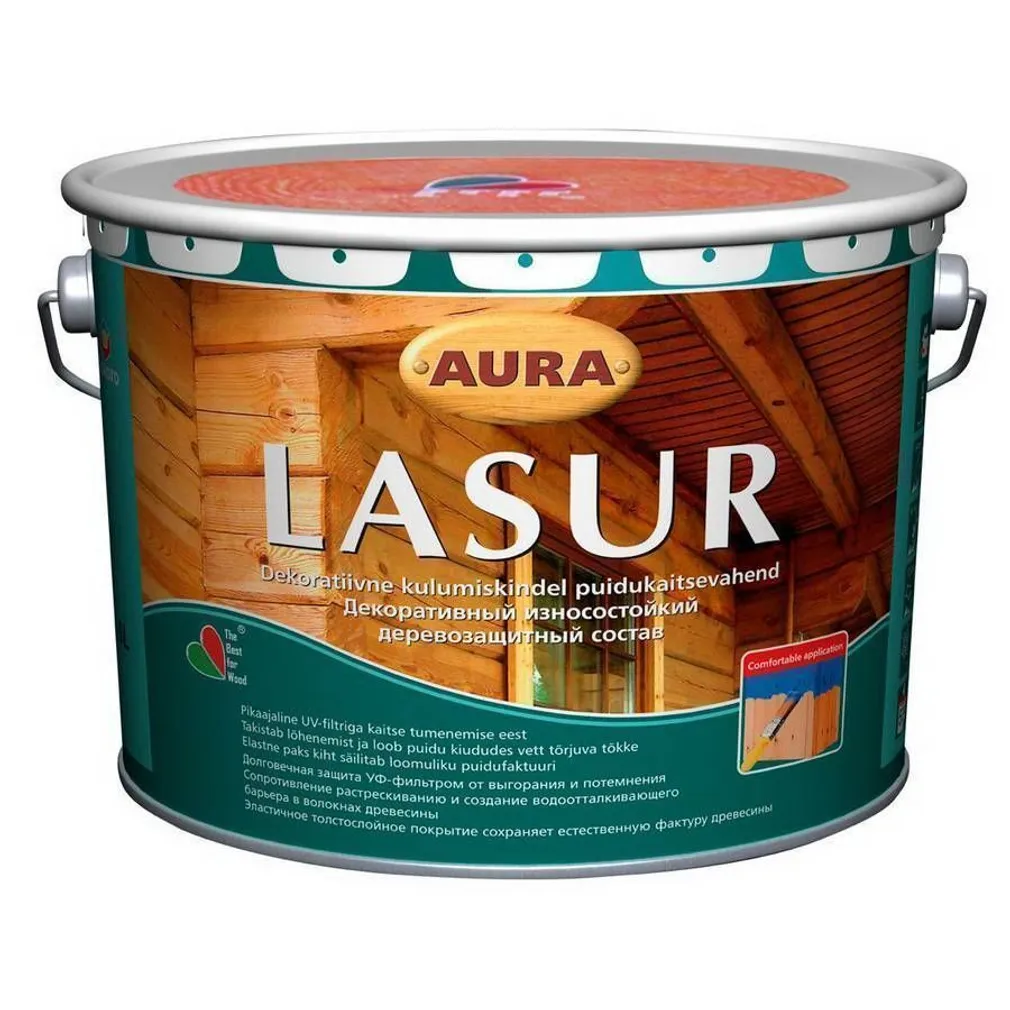 AURA LASUR UV 9L/M PALISANDER