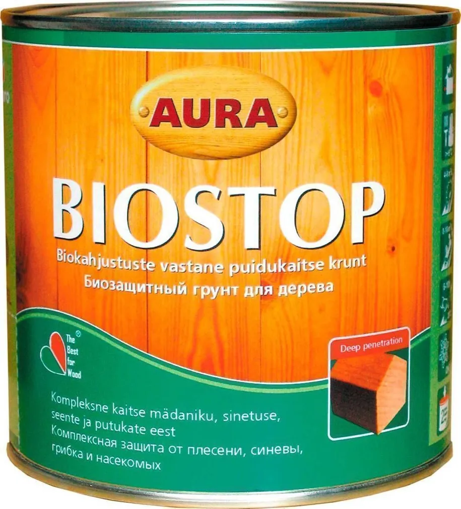 KRUNT AURA BIOSTOP 0,7L VÄRVITU