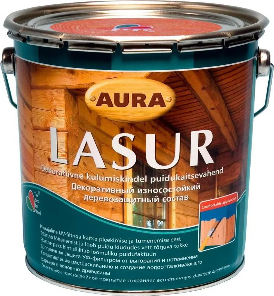 PUIDUKAITSEVAHEND AURA COLORWOOD AQUA 9,0L COFFEE