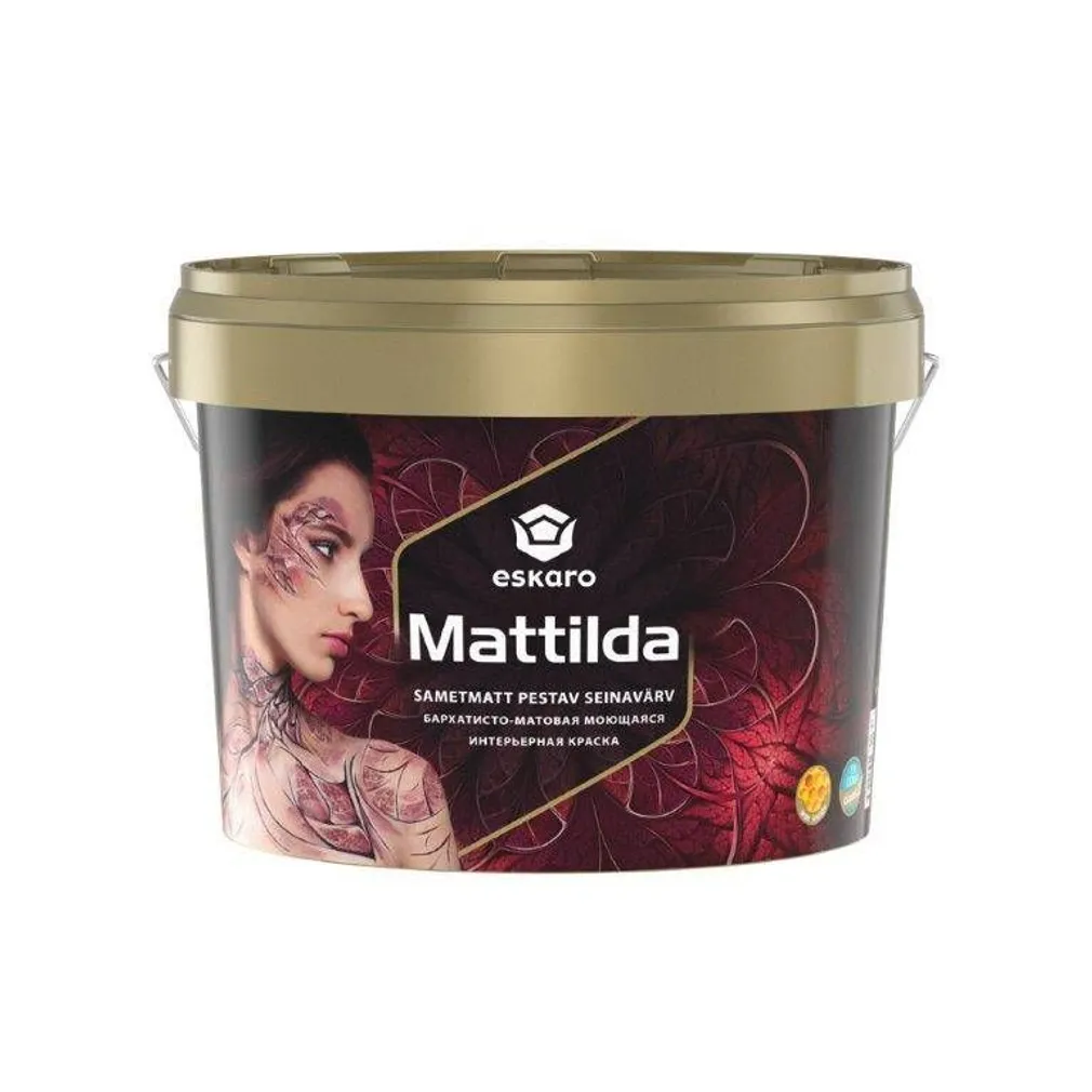 SEINAVÄRV ESKARO MATTILDA 9,5L VALGE TÄISMATT